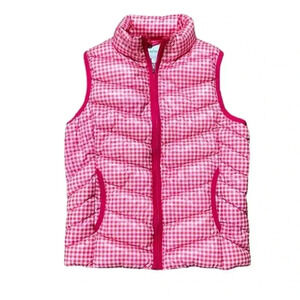 Bossini Pink Gingham Girls Vest